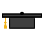 Graduation Cap SVG Icon